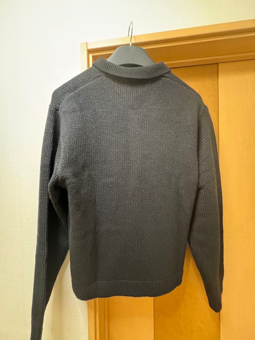 未使用品　今大人気のCarhartt デトロイトニット黒 ジャケット