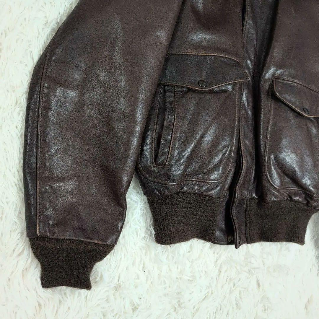 ファー付✨️schott ショット メンズ レザー シングルライダースジャケット