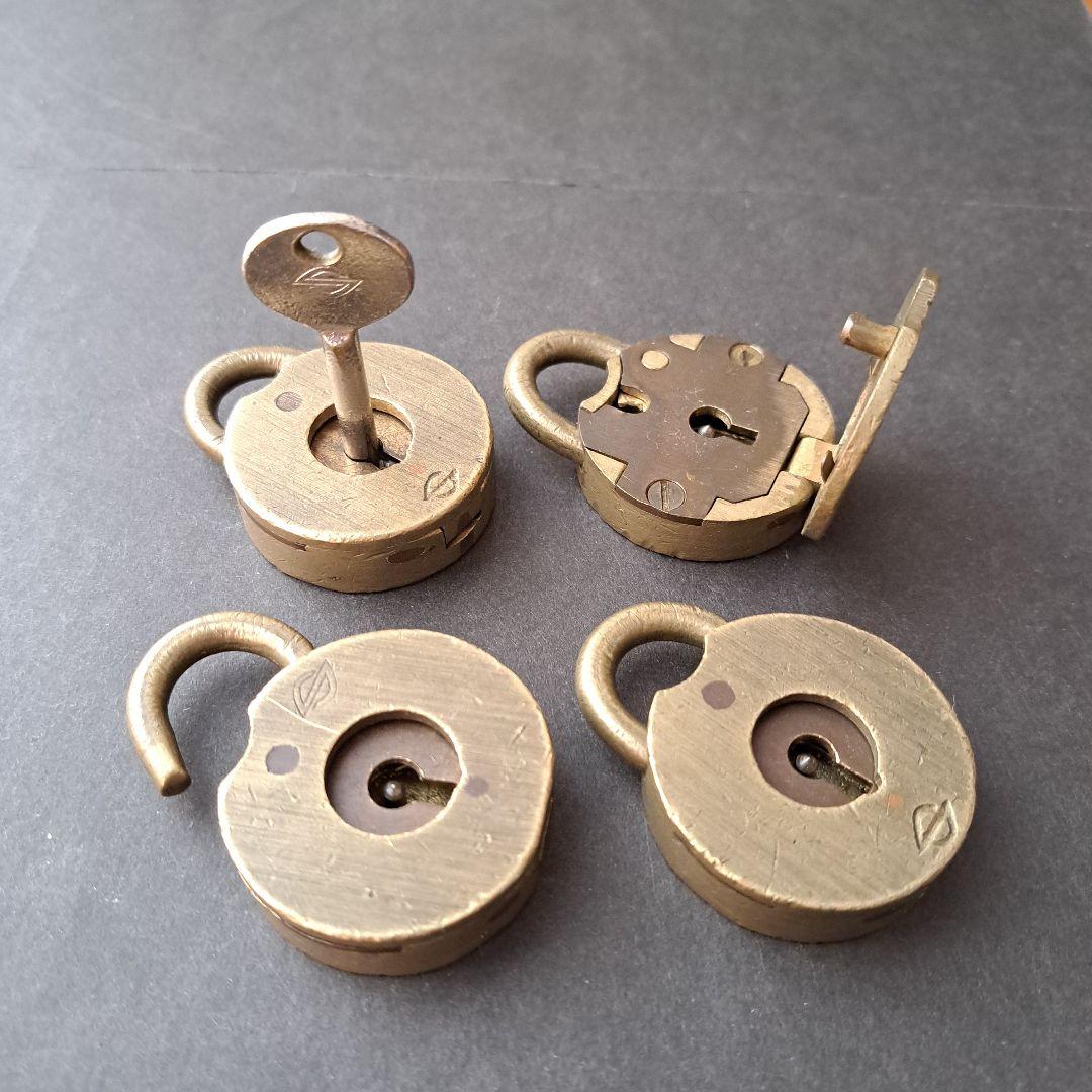 営団マーク付き南京錠 鉄道 地下鉄 封印錠