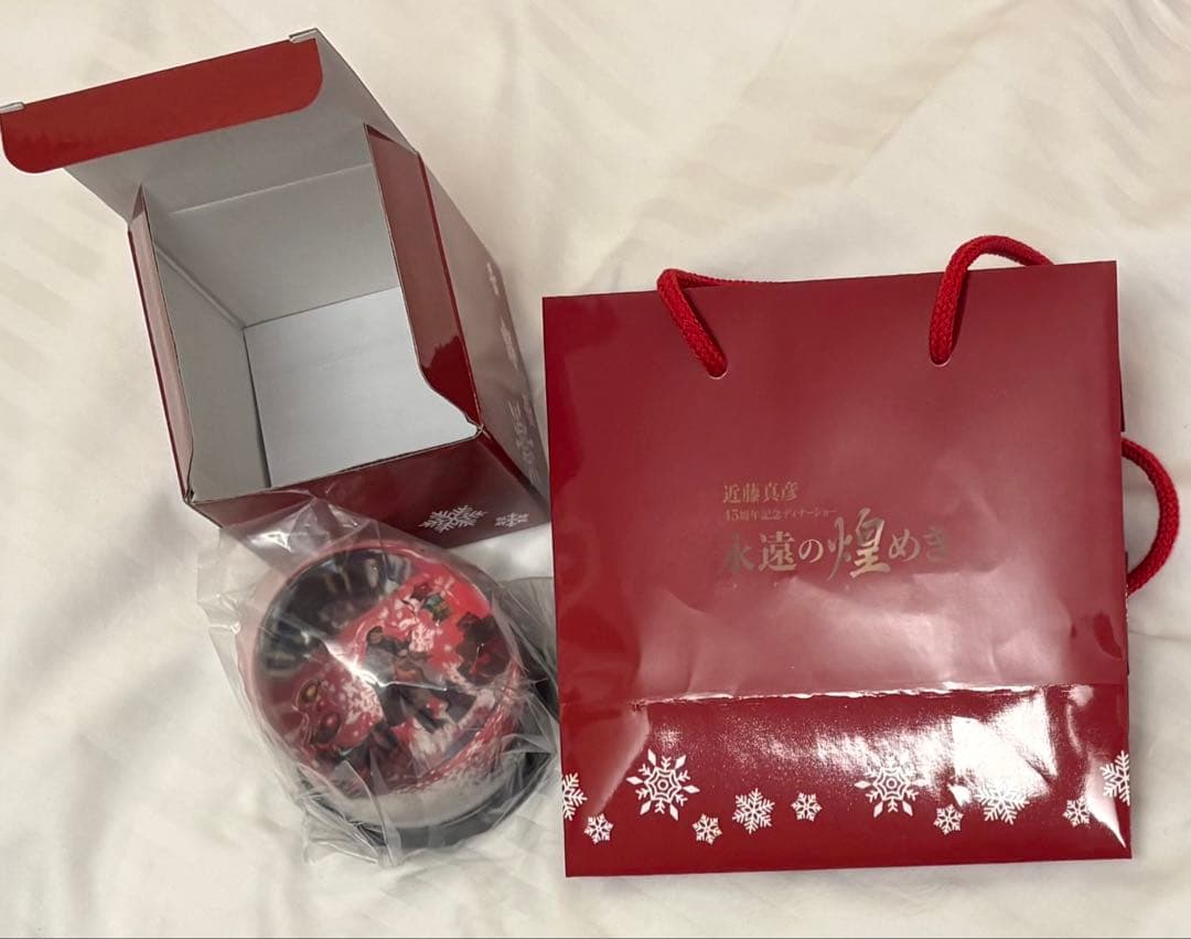 近藤真彦　ディナーショー　スノードーム