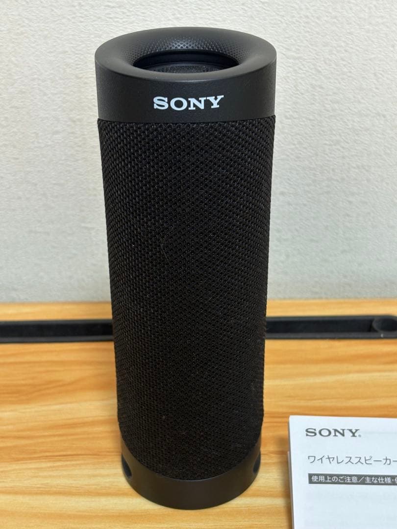 SONY SRS-XB23 ブラック ワイヤレススピーカー
