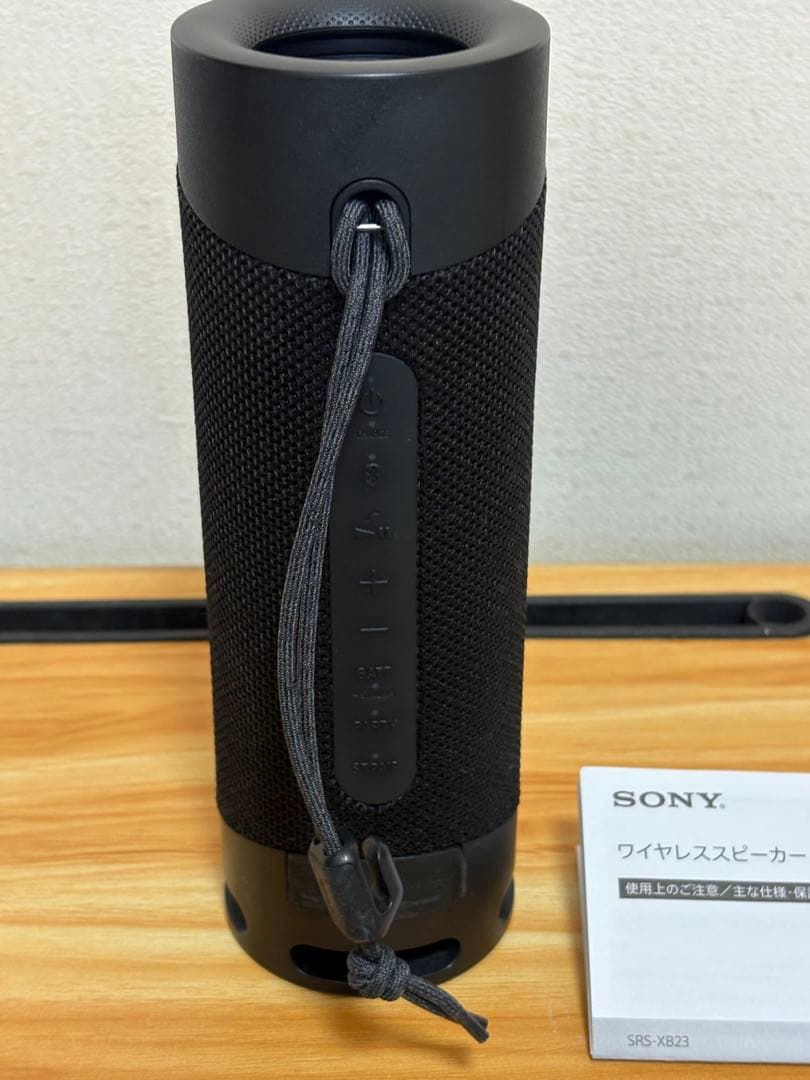 SONY SRS-XB23 ブラック ワイヤレススピーカー
