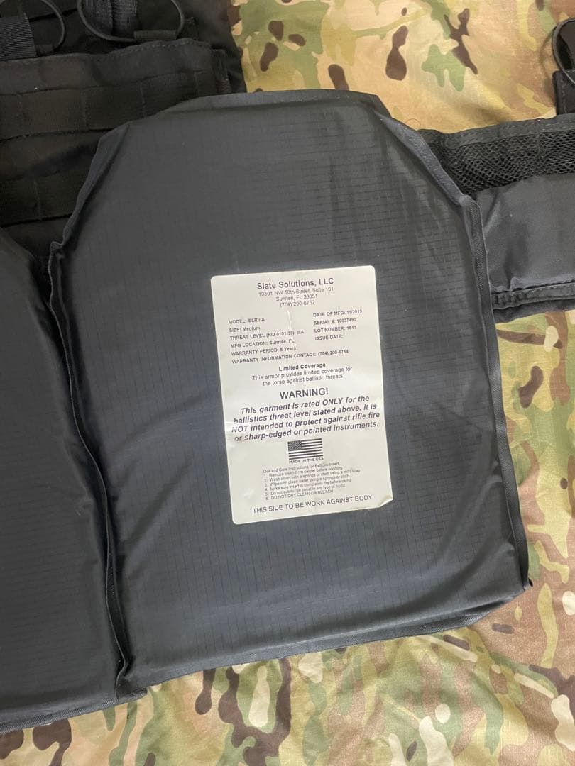 実物 T3Gear Geronimo 2 プレートキャリア M108