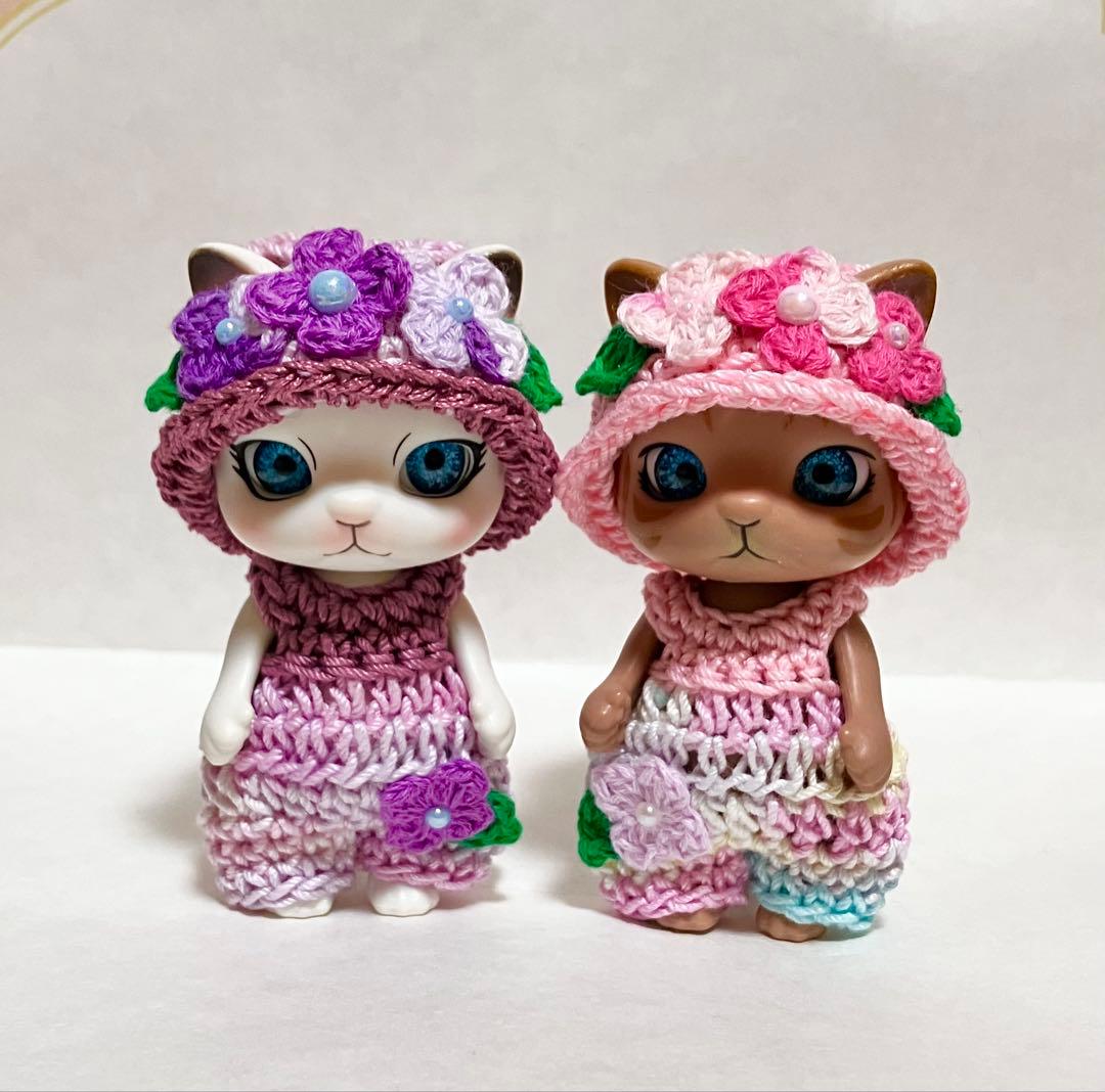 カプセルドール 猫 アウトフィット