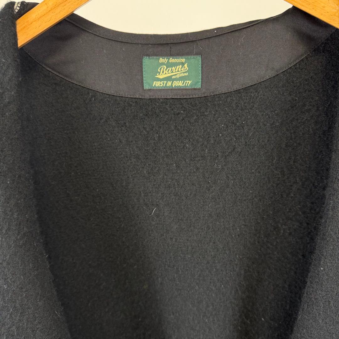 バーンズアウトフィッターズ ゴマシオベスト BARNS サイズL 内側起毛生地