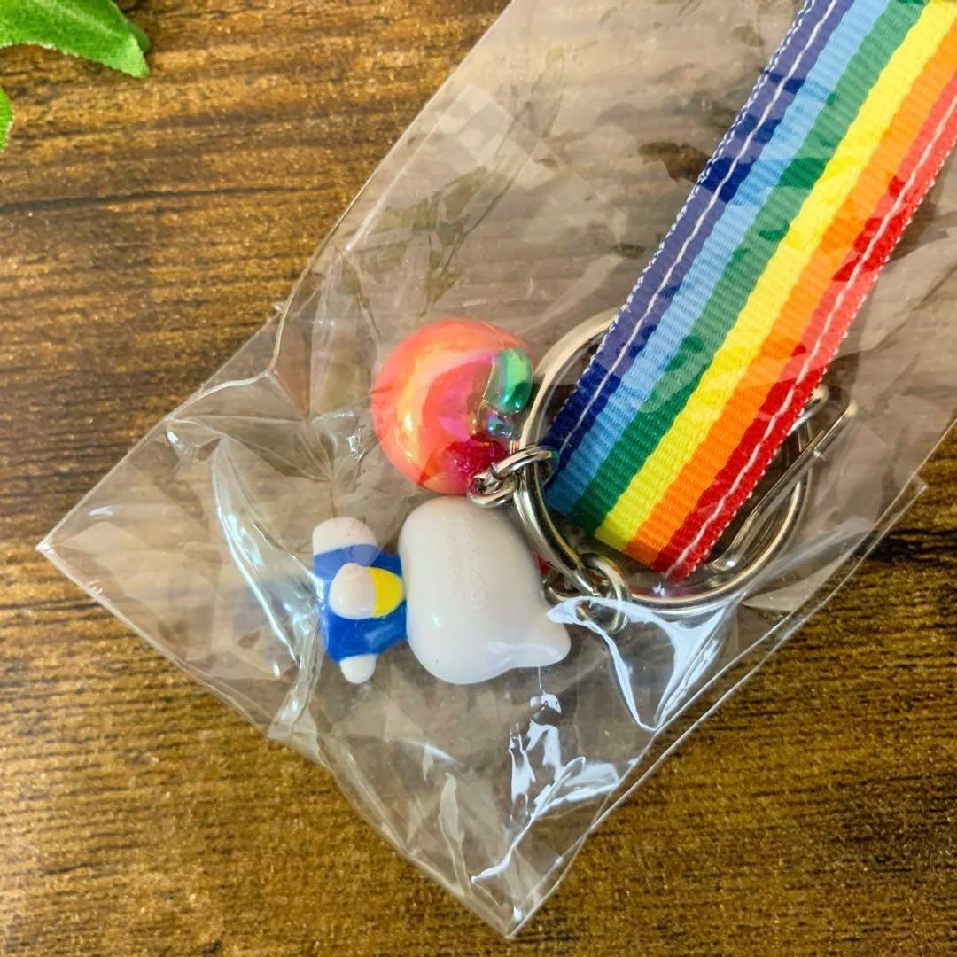 ★激レア★サンリオ　ハローキティ リンゴ　レインボーキーホルダー　2001年製