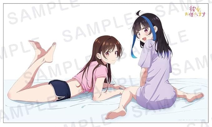 彼女、お借りします　Amazon限定購入特典　布ポスター　かのかり