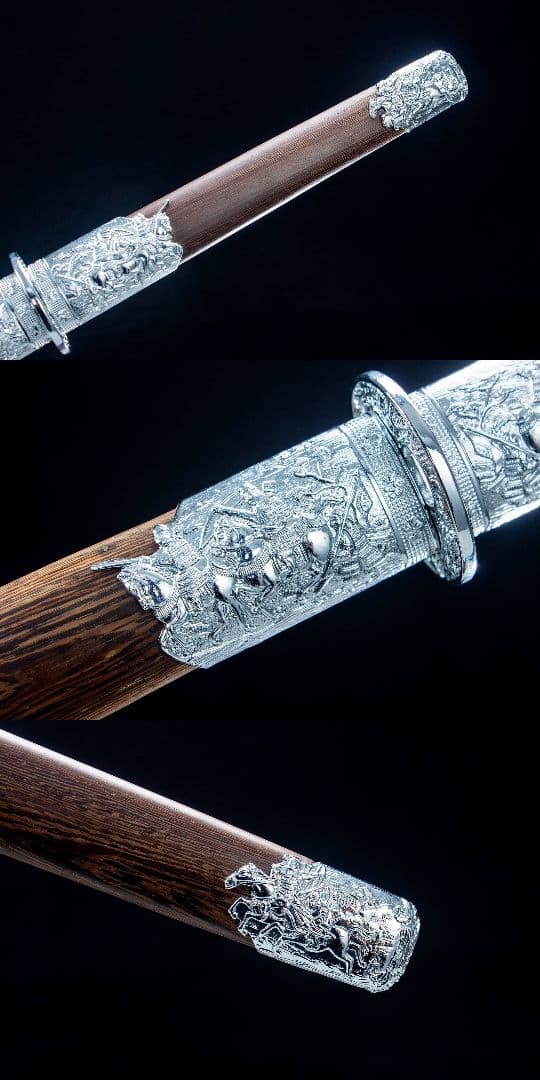 【鳳凰儀】古兵器 武具 刀装具 日本刀　模造刀 居合刀 武士道 鑑賞用 贈り物