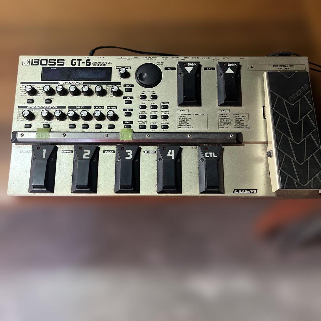 BOSS GT-6 ギターエフェクター