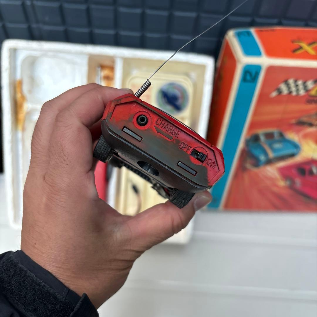 【レトロホビー】任天堂レフティRX SINGLE SET A 赤 動作未確認