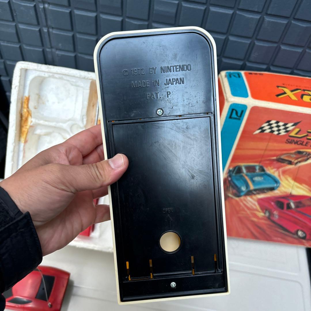 【レトロホビー】任天堂レフティRX SINGLE SET A 赤 動作未確認