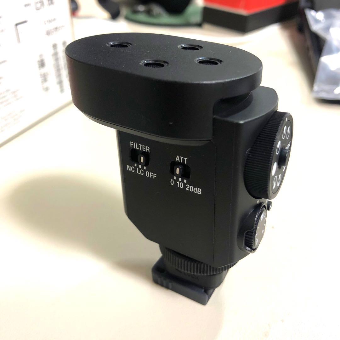 SONY マイク ショットガンマイクロホン ウインドスクリーン付属 ECM-M1