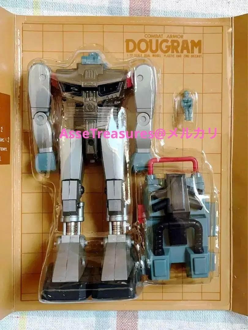 状態良好 未開封品 当時モノ 1/72 ダグラム デュアルモデル