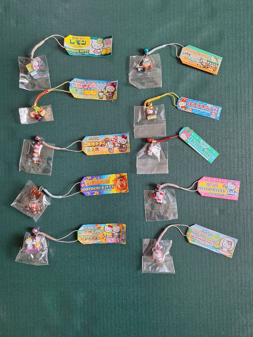 キティストラップ　ご当地キティストラップ１５０種１５０固以上