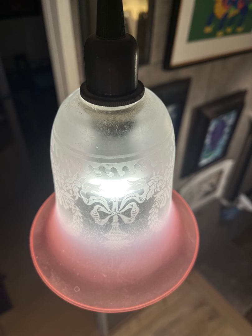 フランスアンティークランプ