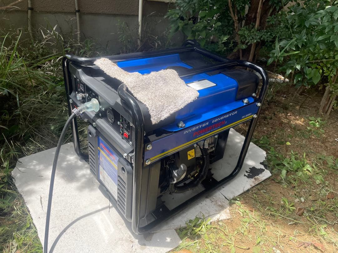 【✨美品✨】 インバーター発電機 PG3100i 始動確認済み 保証付