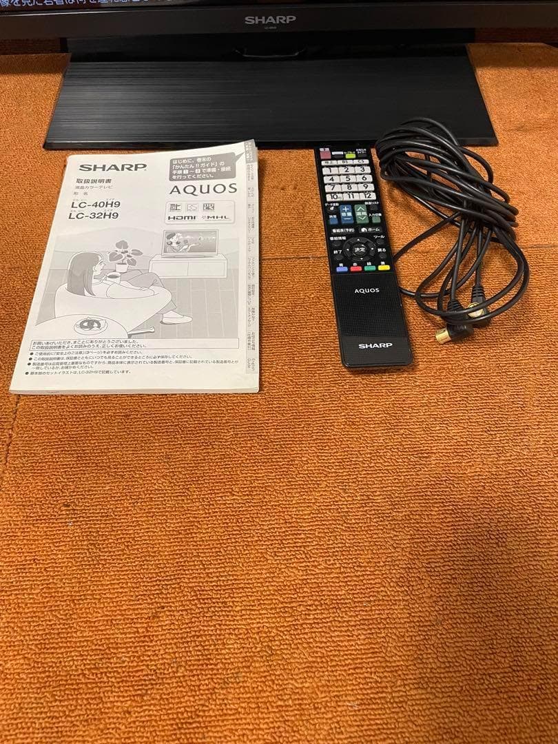 SHARP LED 液晶テレビ 40V型 LC-40H9 ハイビジョン