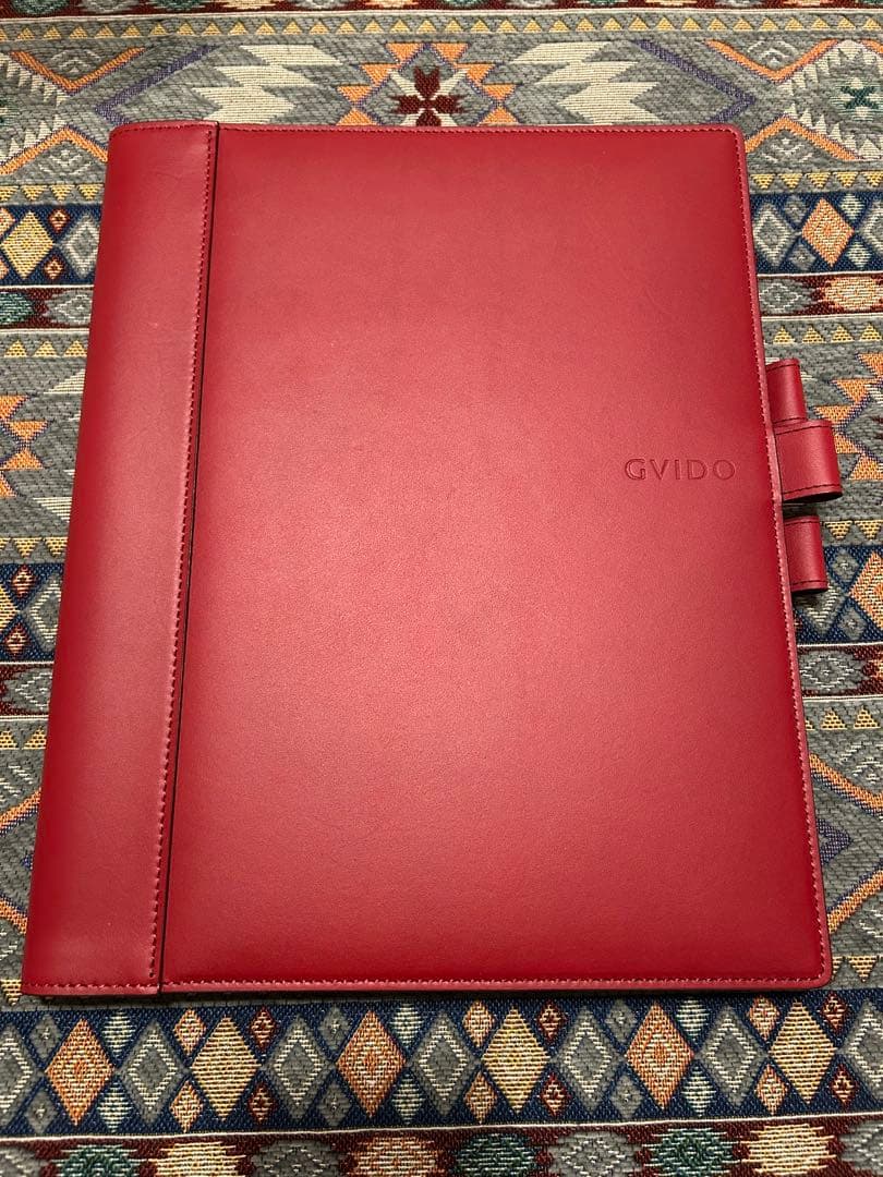 GVIDO 新品牛革カバー/フィルム、スライダー付き