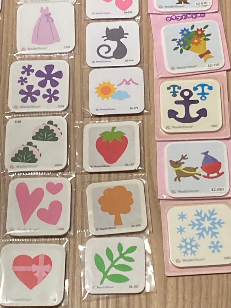 ワンダーハウス カッティングダイ 43点