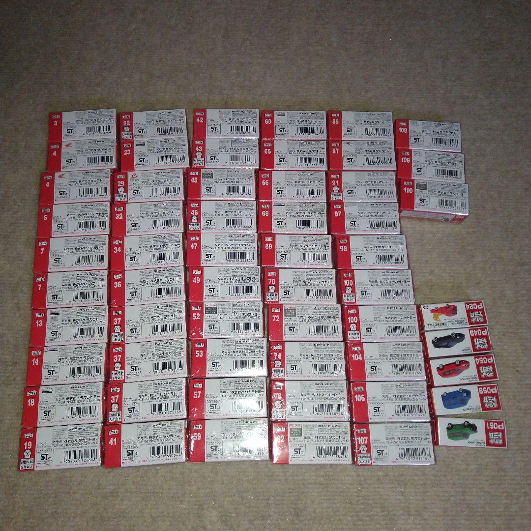 トミカミニカー 53台　ポケットトミカ5台セット