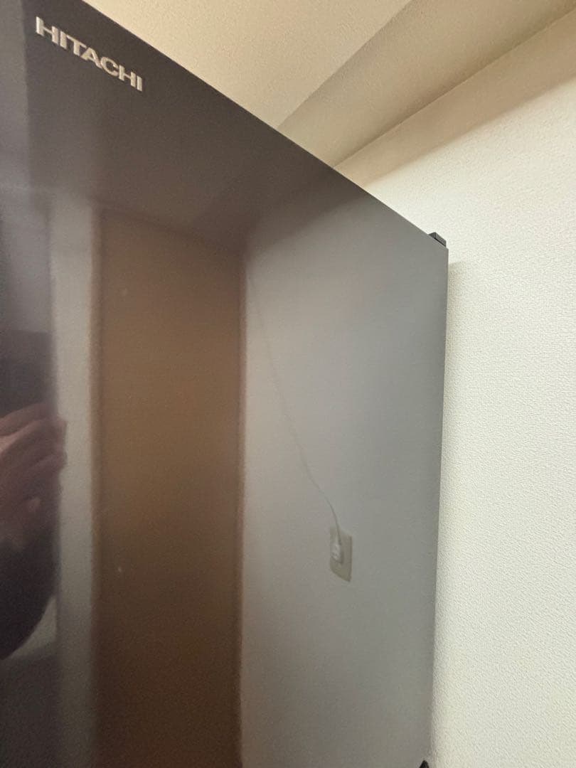 【4月20日発送】日立 冷蔵庫 ブラック 375L 2021年製 中型 3人家族