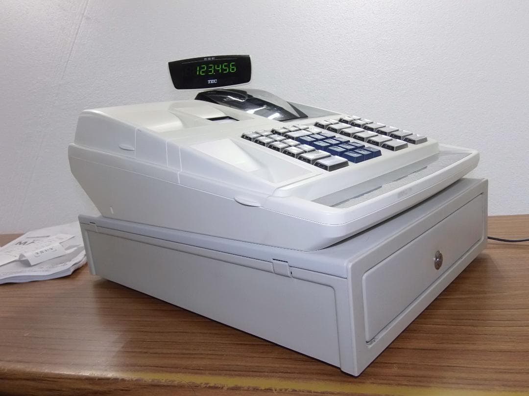 設定無料 5部門　軽減税率対応 MA-550 レジスター 250602