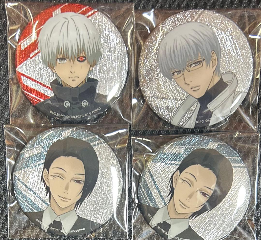 東京喰種 fes 缶バッジ 非売品 金木 旧多 有馬