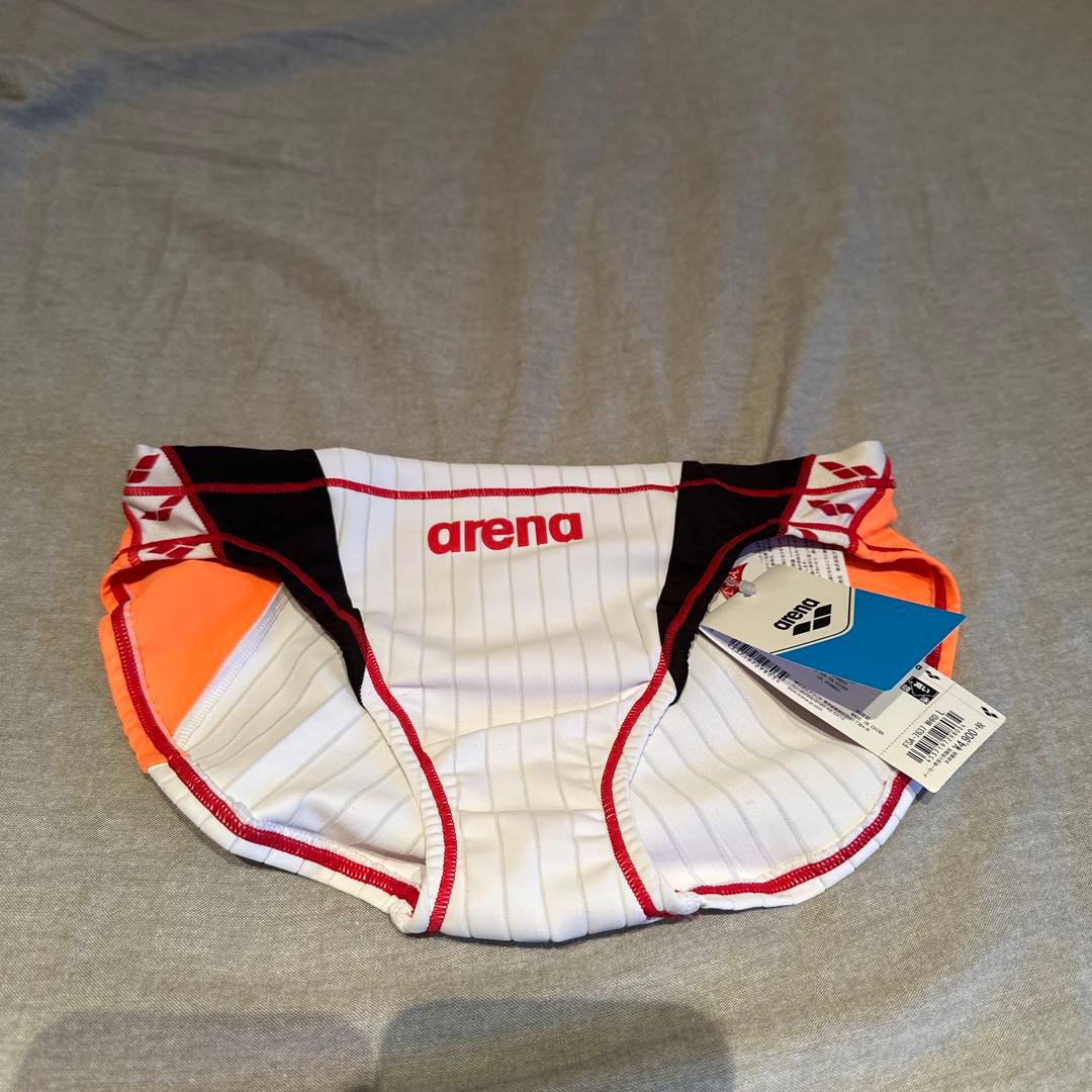 arena 競パン ホワイト×レッド【希少】