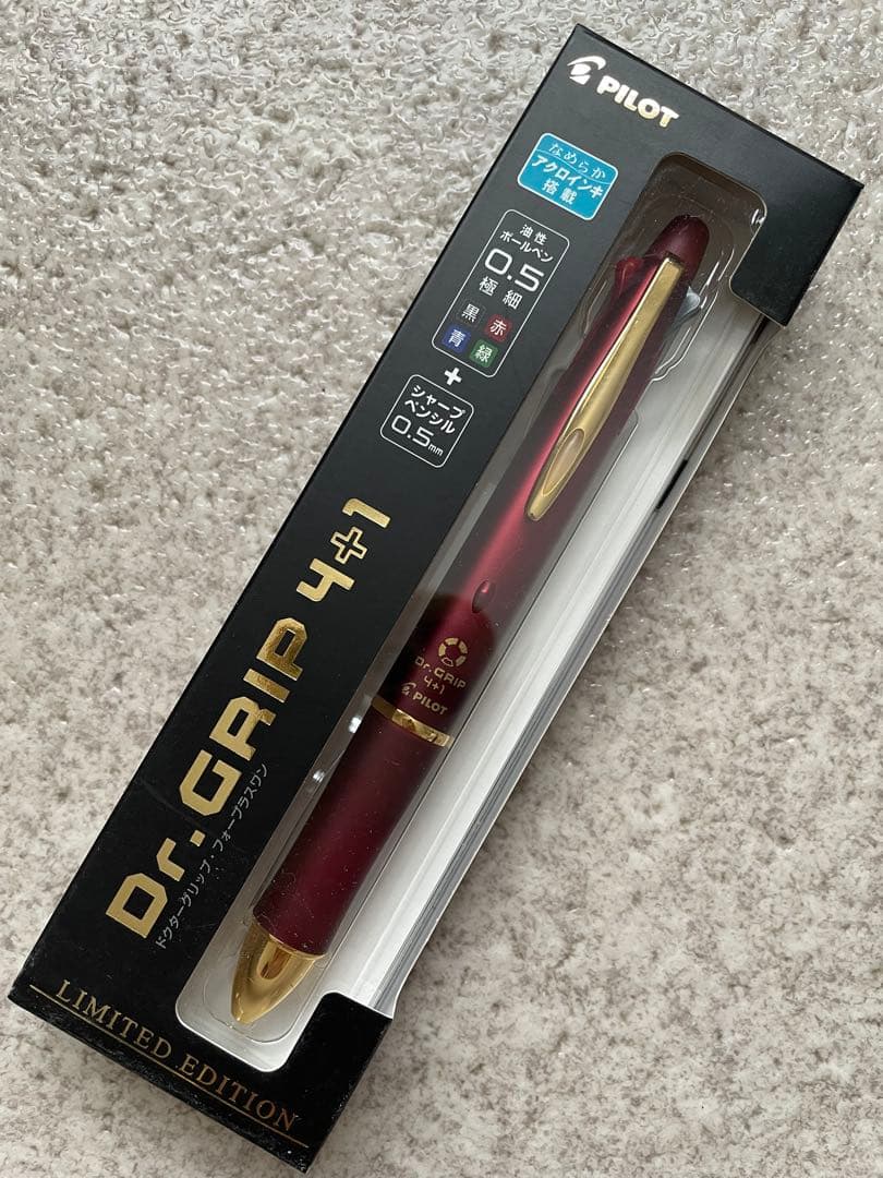 新品未開封　Dr.GRIP 4+1 2019年限定色 レッド・ゴールド