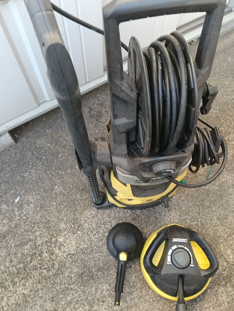 直接引取り限定ケルヒャーK5Premium Silent高圧洗浄機ブラシ50hz