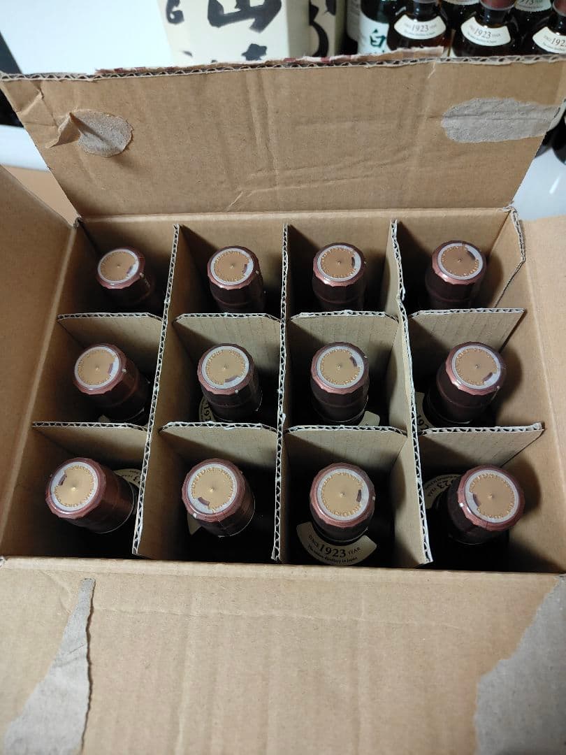 12本　サントリーシングルモルトウイスキー 山崎ミニボトル 180ml