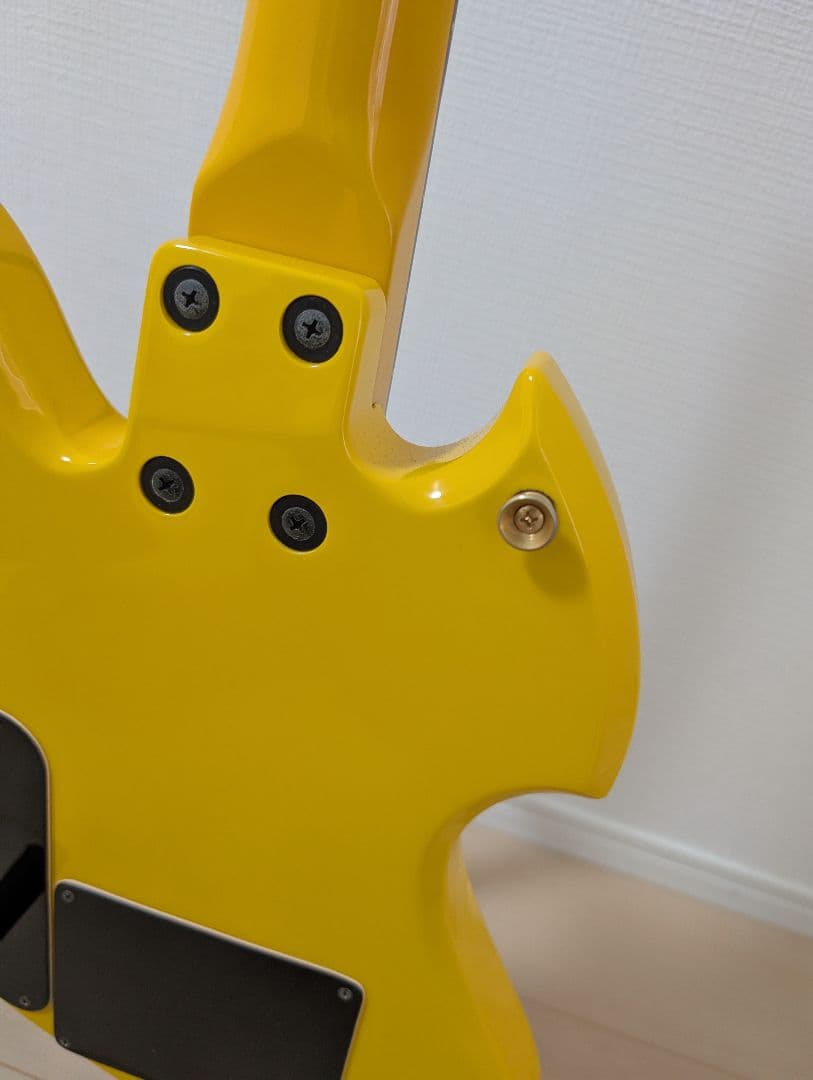 希少 BURNY YH-JR hideモデル アンプ内蔵 モッキンバード ギター