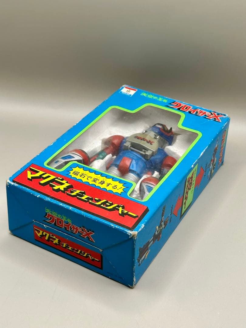 マグネチェンジャー グロイザーX フィギュア　中嶋製作所　超合金　ソフビ