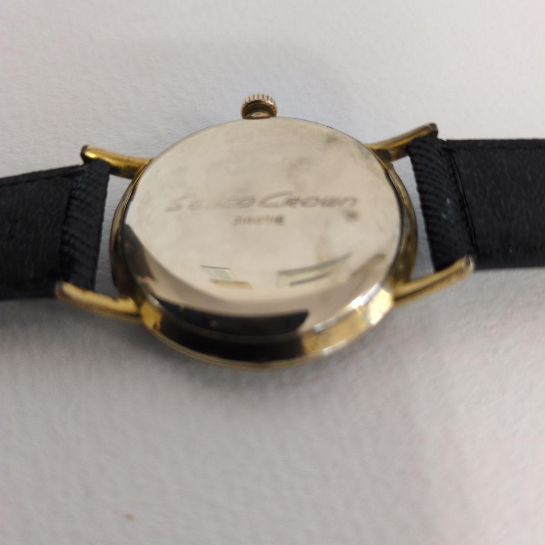 [稼動]SEIKO CROWN 手巻アンティーク腕時計 J14071E 21石