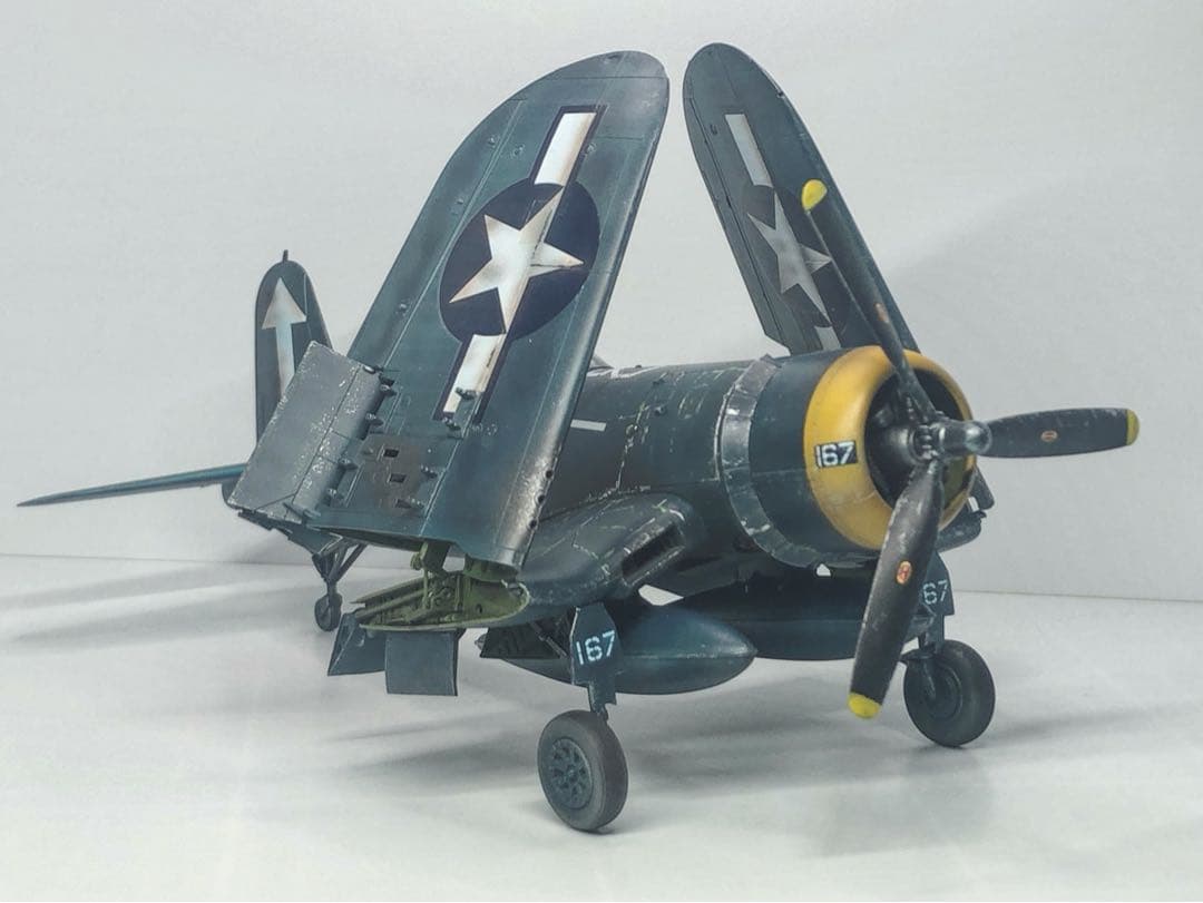 海賊プラモデル屋完成品】TAMIYA 1/48 F4U-1D完成品