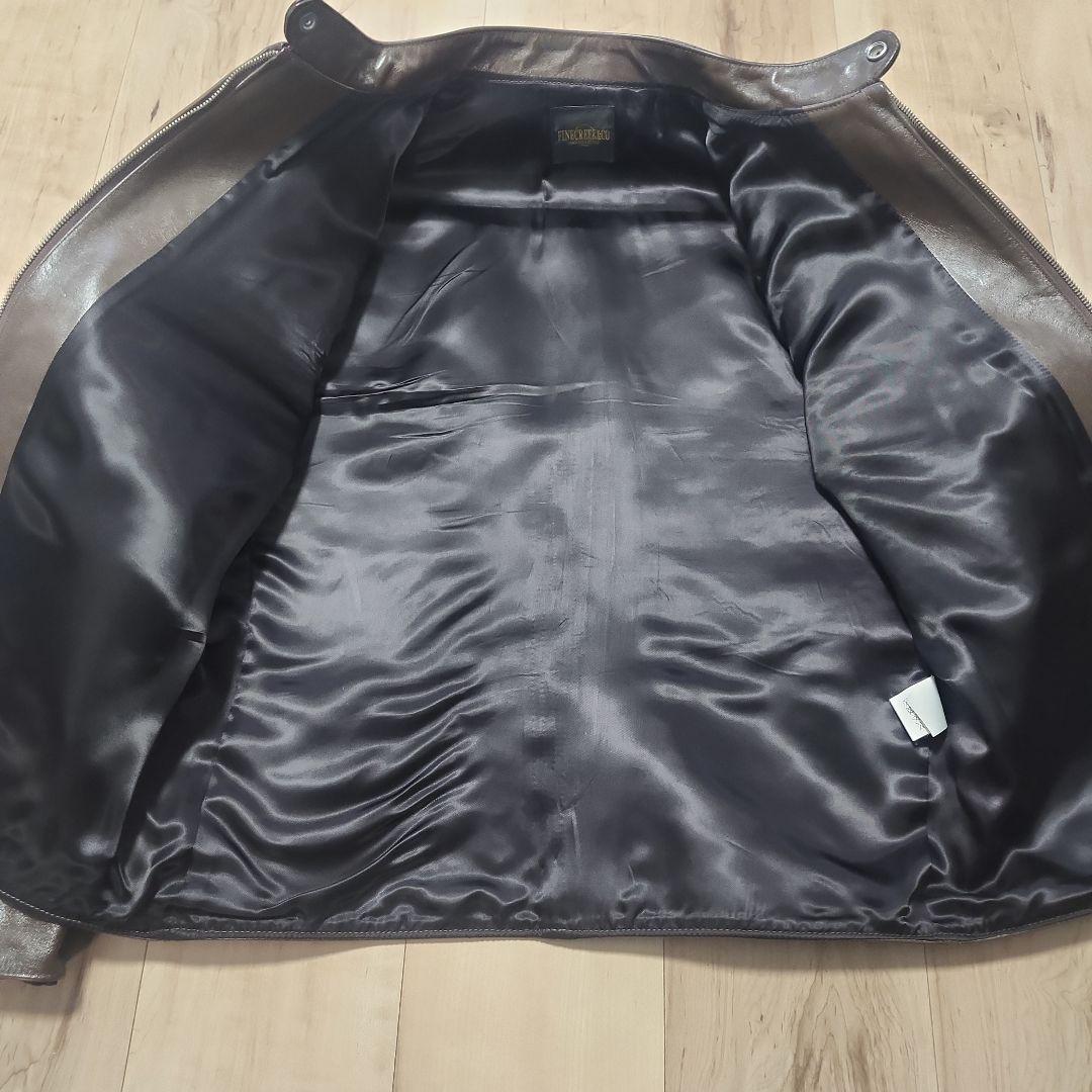 チャム様FINE CREEK &CO レザージャケット　革ジャン　ライダース