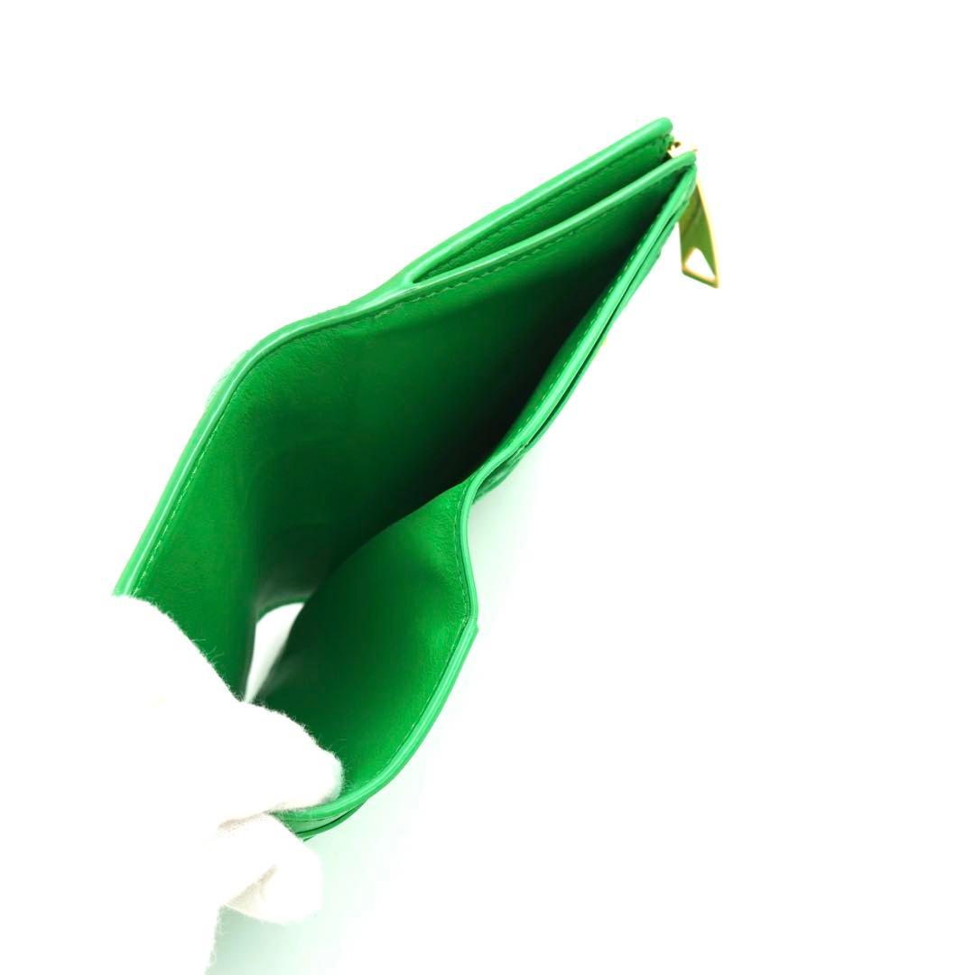 ✨新品未使用✨　BOTTEGA VENETA ミニ財布　イントレチャート　折り