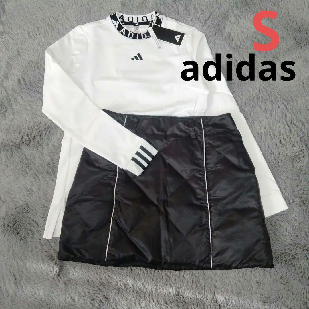 アディダス♡COLD.RDY/モックネック/ダウンスカート♡S　ゴルフ/スポーツ