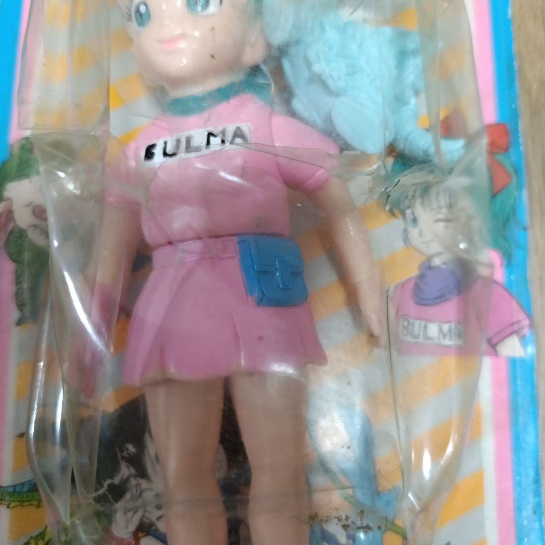 当時物　エポック　ドラゴンボール　ブルマ　ソフト人形　ソフビ