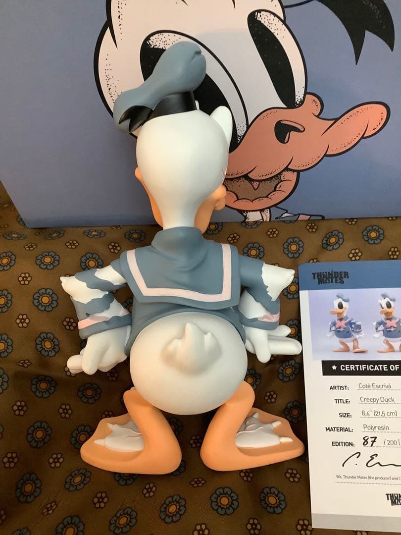 Creepy Duckドナルドダック 限定フィギュア 87/200edition