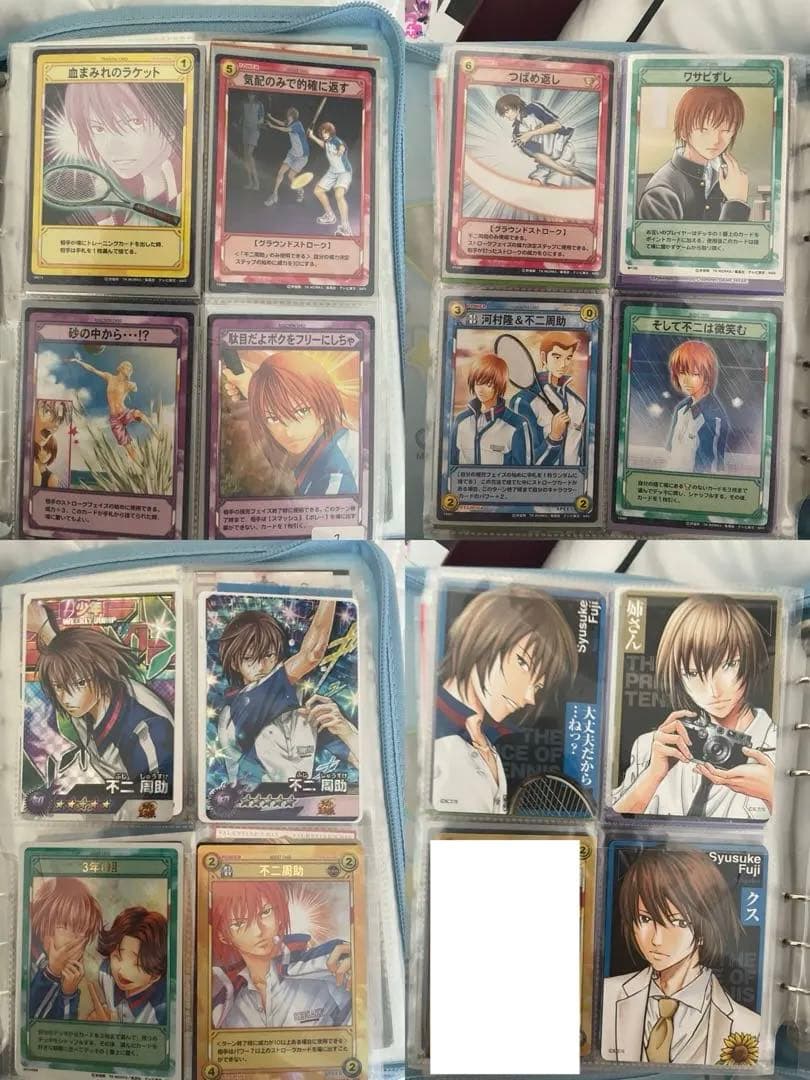 テニプリ　不二周助　レアカード　レアステッカー　バラ売り不可