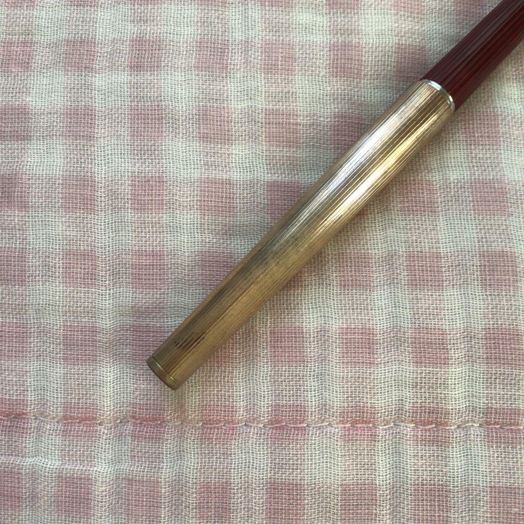 プラチナ 18K 18金 万年筆 リビエール スターリングシルバー 廃盤