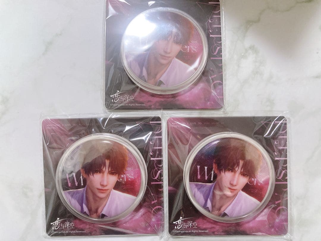 恋と深空 缶バッジ ホムラ 3点セット