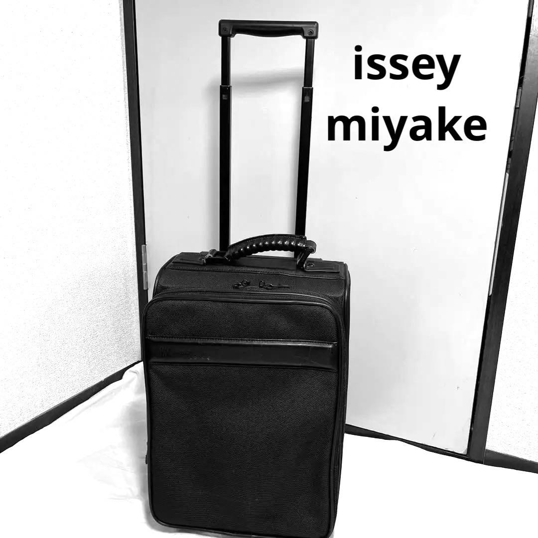 超レア ISSEY MIYAKE 80's小型キャリーケース 黒 美品