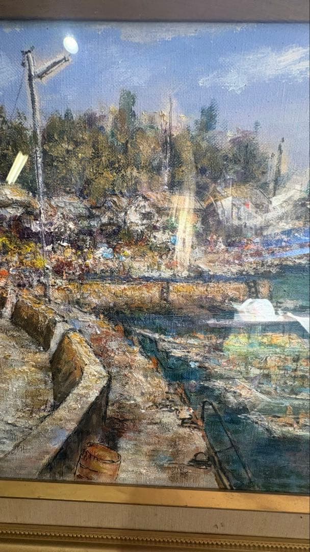 ⚪️油彩画 タカトリ作