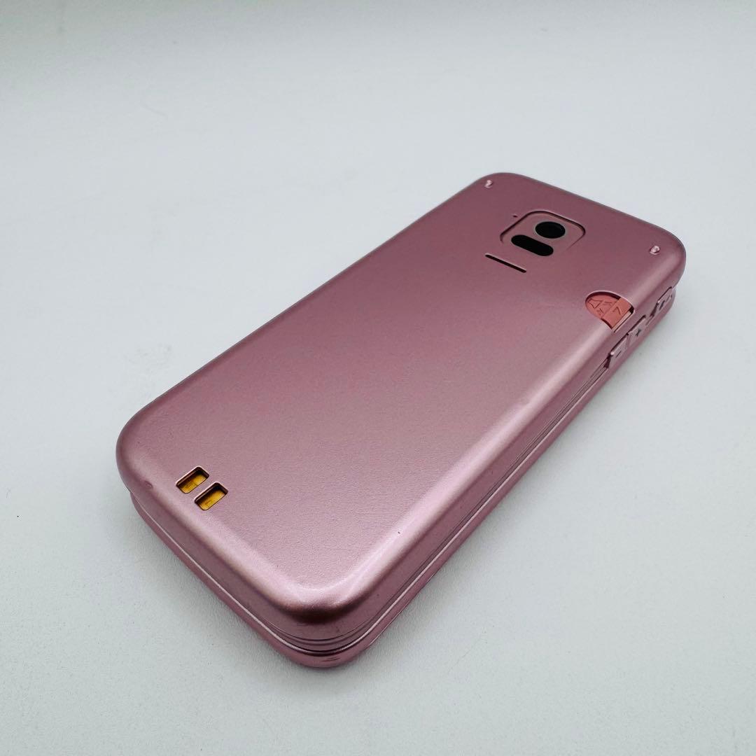 らくらくホン docomo F-01M ピンク 携帯電話本体