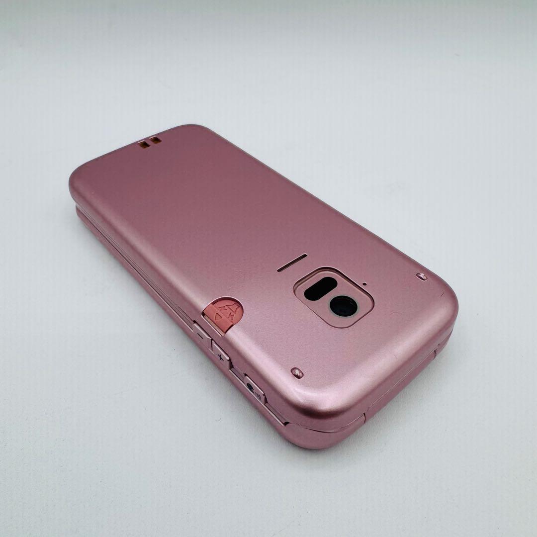 らくらくホン docomo F-01M ピンク 携帯電話本体