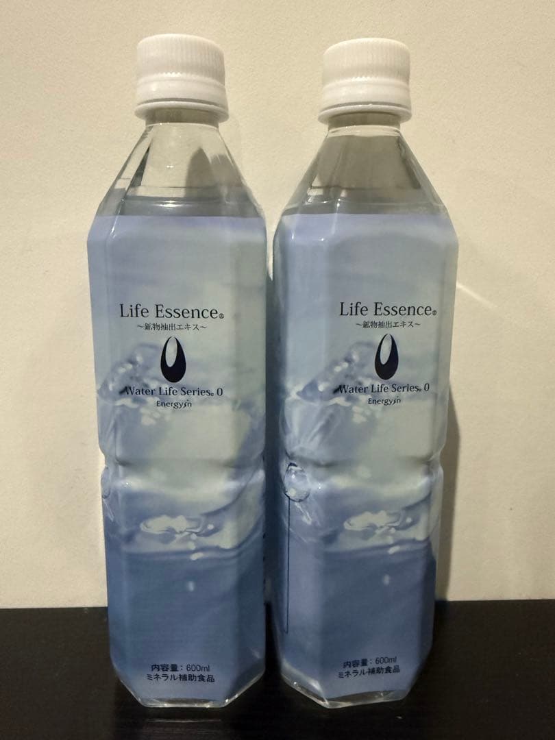 新品未開封 ライフエッセンス エコウォーター ポタポタクラブ 600ml 2本