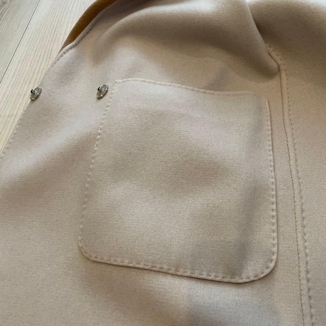 美品　IENA ダブルフェイスリバーシブルチェスターコート 36