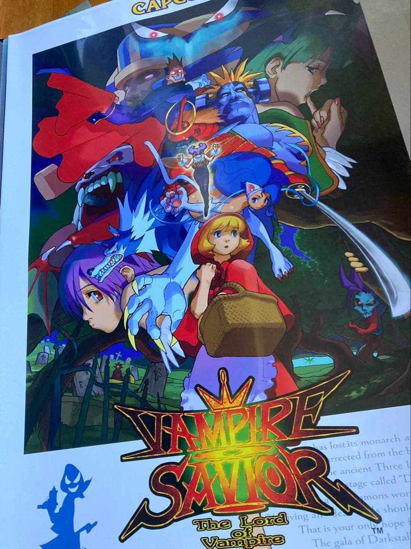 （残りわずか）新品同様品　ヴァンパイアセイヴァー　b2サイズポスター